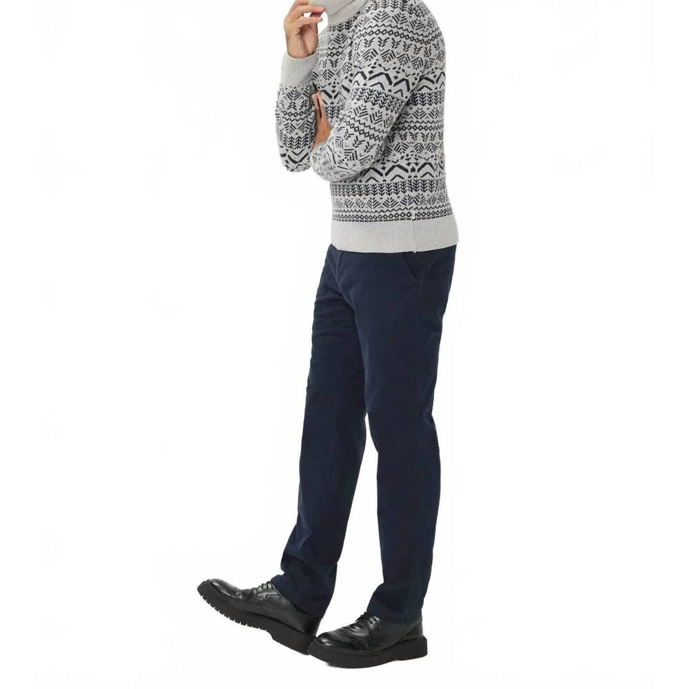 NEW BRAX evans flat front chino pants in 23 - midnight - Picture 4 of 5